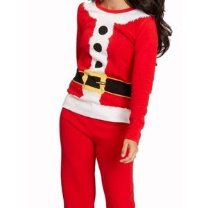 Wondershop Womens Holiday Christmas Sleepwear Shirt Long Sleeve Red Size 12